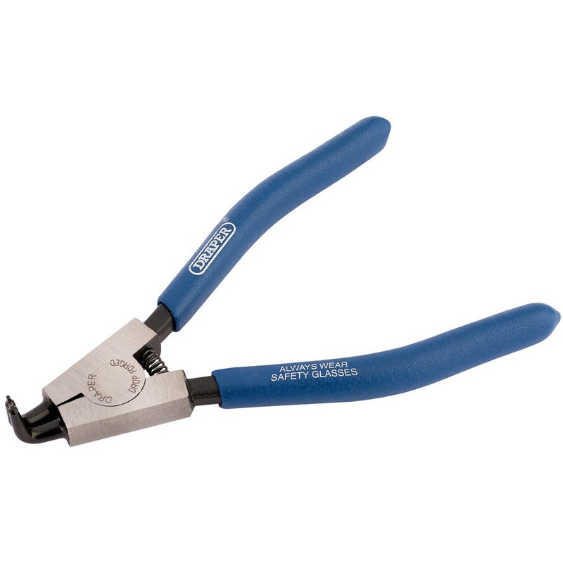Draper 56420 90? External Circlip Pliers, 125mm