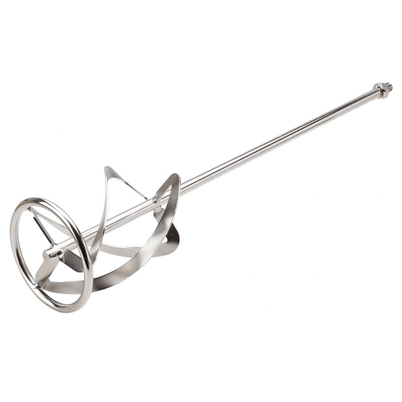 OX Tools P120435 Pro M14 Mixing Paddle – 135 x 650mm Negative Helix