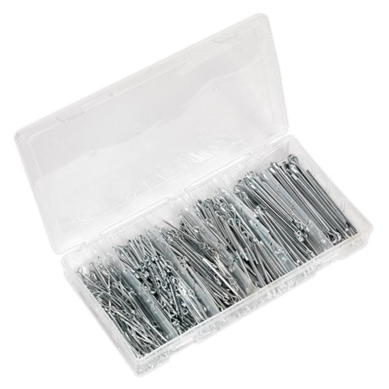 Sealey AB001SP 555 Piece Split Pin Assortment – Small Sizes