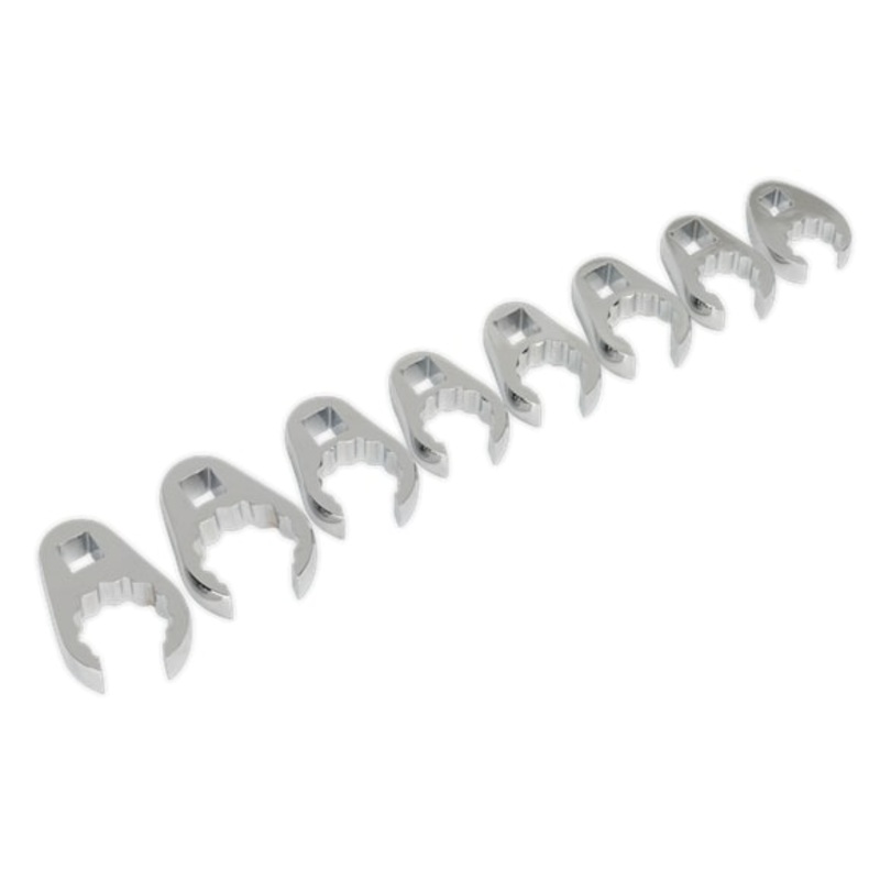 Sealey AK5981 8pc 1/2Sq Drive Crow’s Foot Spanner Set