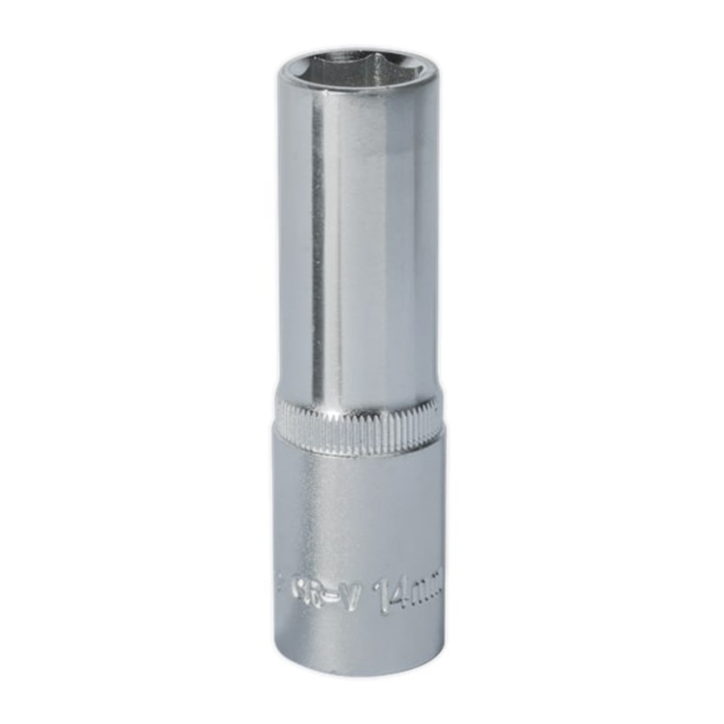 Sealey S1214D WallDrive Socket 14mm Deep 1/2Sq Drive