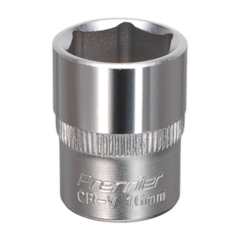 Sealey S3816 WallDrive Socket 16mm 3/8Sq Drive