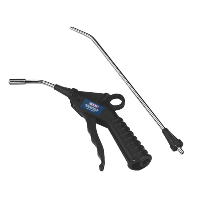 Sealey SA914 4pc Air Blow Gun Kit with 1/4BSP Air Inlet & Safety Nozzle