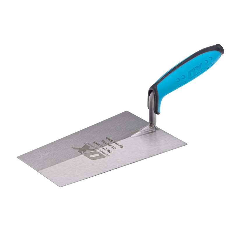 OX Tools P013718 Pro Bucket Trowel  – Carbon Steel – 7 / 180mm