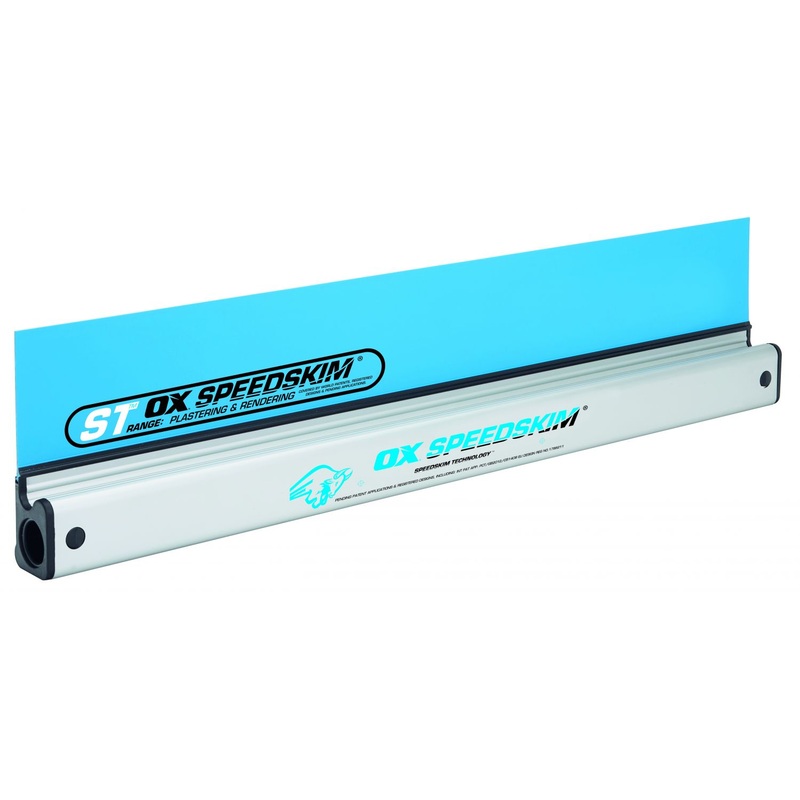 OX Tools P532912 Speedskim Plastic Flex Finishing Rule – Pf1200mm