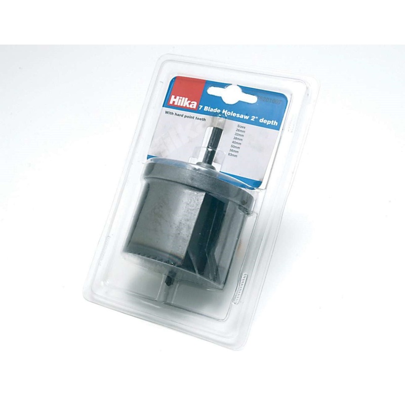 Hilka 7 Blade Holesaw 2 Depth