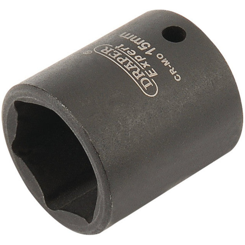 Draper 05062 HI-TORQ? 6 Point Impact Socket, 1/4 Sq. Dr., 15mm