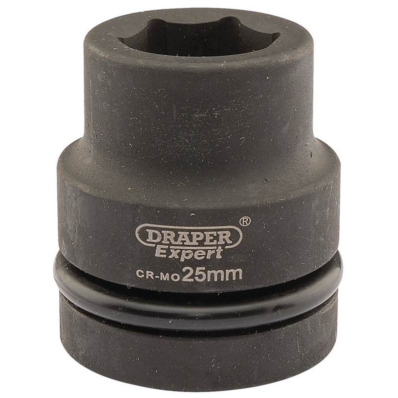 Draper 05106 HI-TORQ? 6 Point Impact Socket, 1 Sq. Dr., 25mm