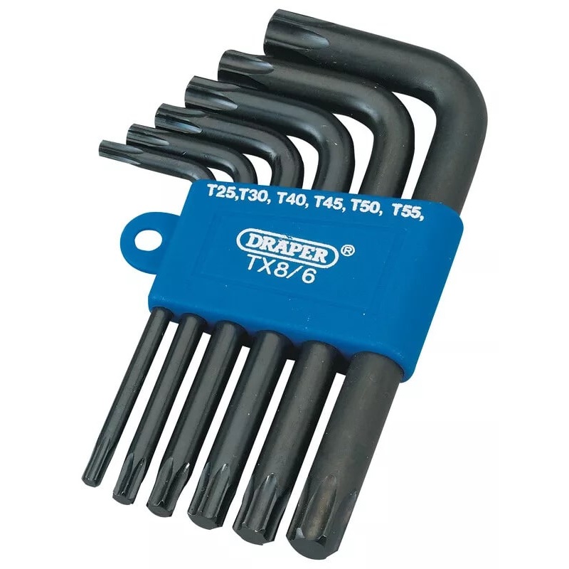 Draper 19009 6 Piece TX-Star Key Set