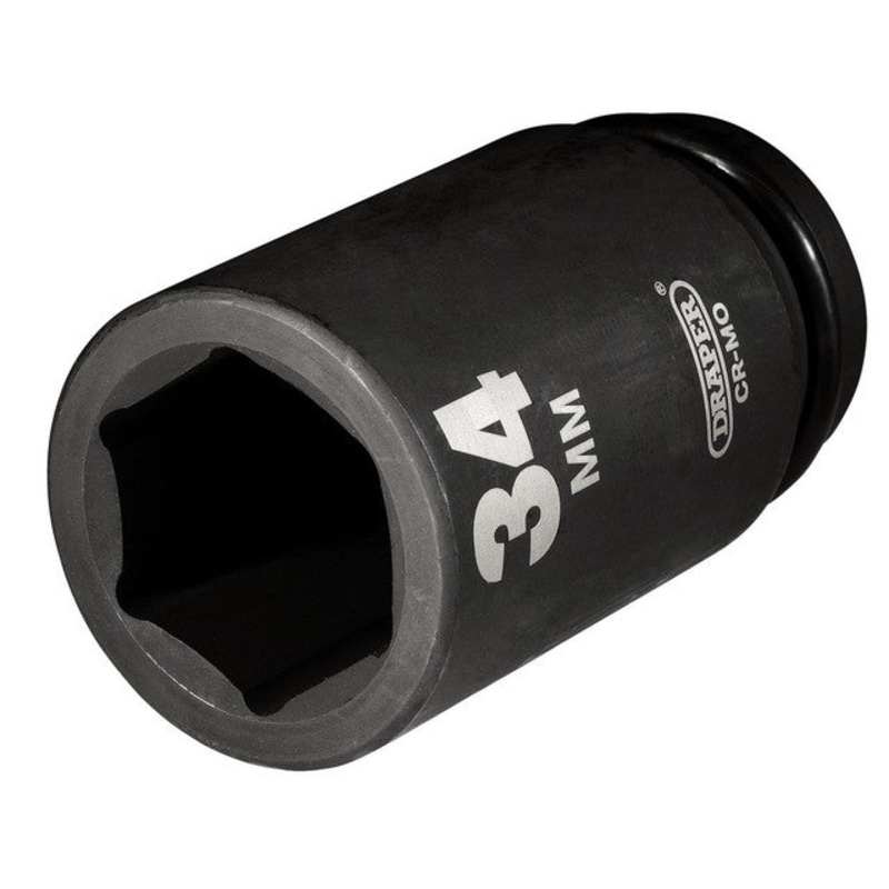 Draper 27142 34mm Deep Impact Socket 3/4 Sq. Dr.