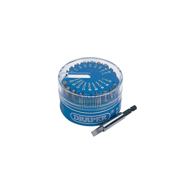 Draper 33598 19 Piece Magnetic Holder & Bit Set