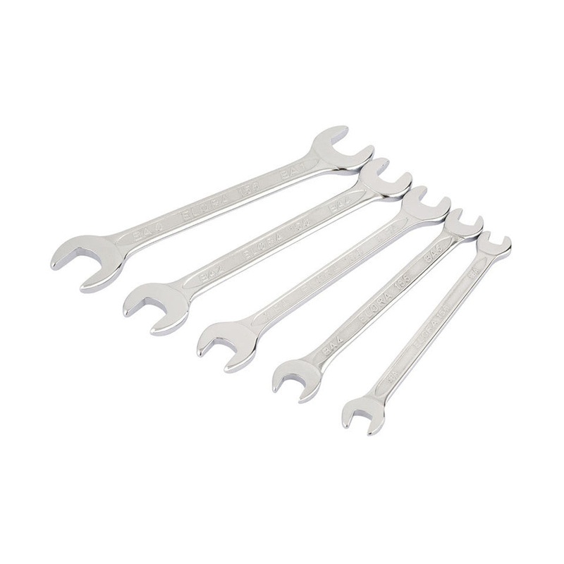 Draper 05210 Midget BA Open End Spanner Set (5 Piece)