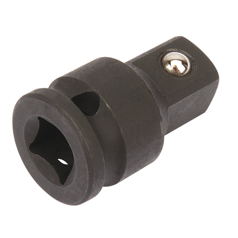 Draper 07023 Expert Impact Socket Converter, 3/8(F) x 1/2(M)
