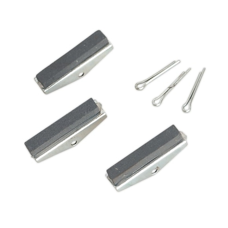 Sealey VS0222 Cylinder Hone Stone Set 3 x 1-1/8 Fine