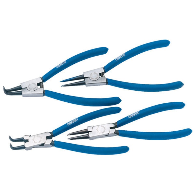 Draper 38999 Internal and External Circlip Pliers Set (4 Piece)
