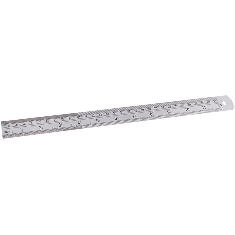 Draper 59641 Steel Rule, 300mm/12