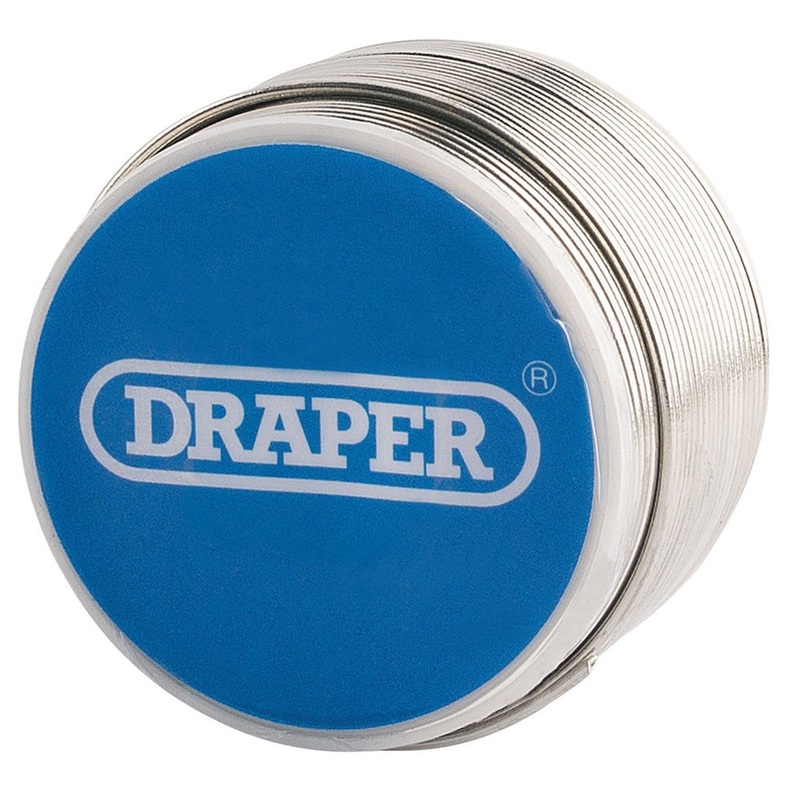 Draper 97994 Reel of Lead Free Flux Cored Solder, 1.2mm, 250g