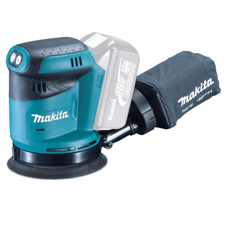 Makita DBO180Z 18v Random Orbit Sander 5, Body Only