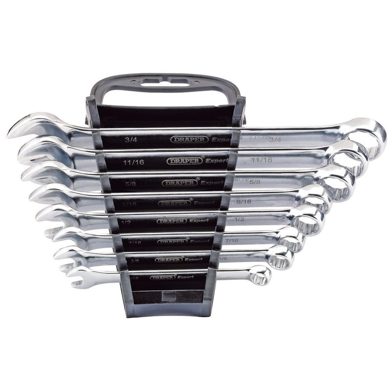 Draper 85939 8 Piece Imperial Combination Spanner Set