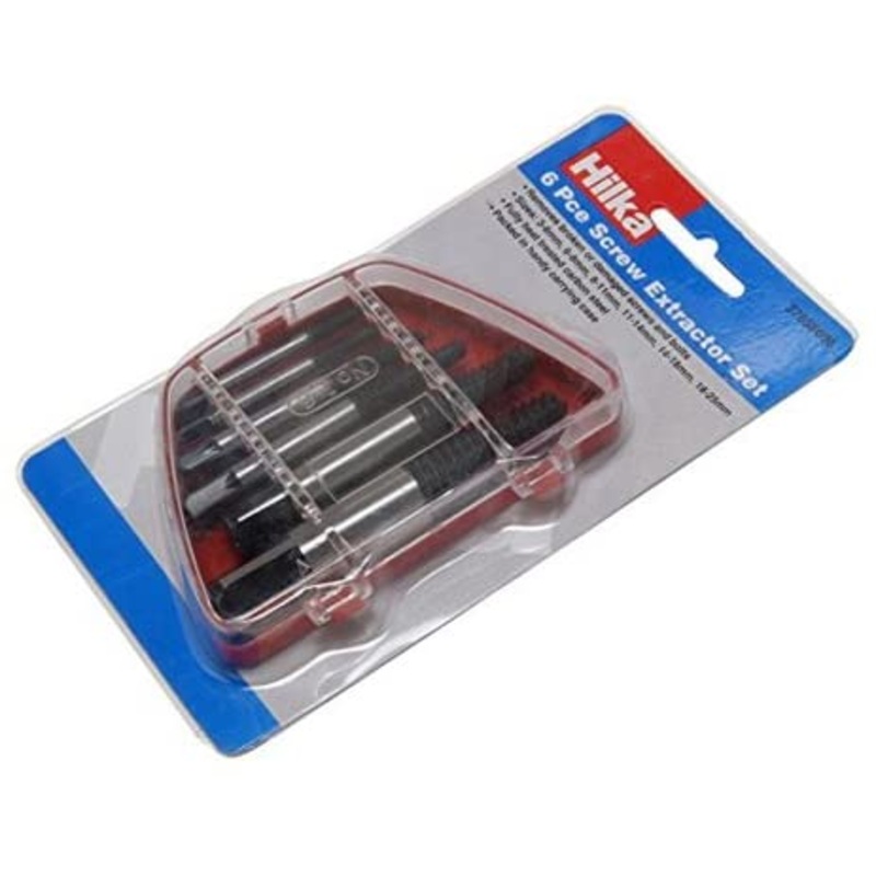 Hilka 6 Piece Screw Extractor Set