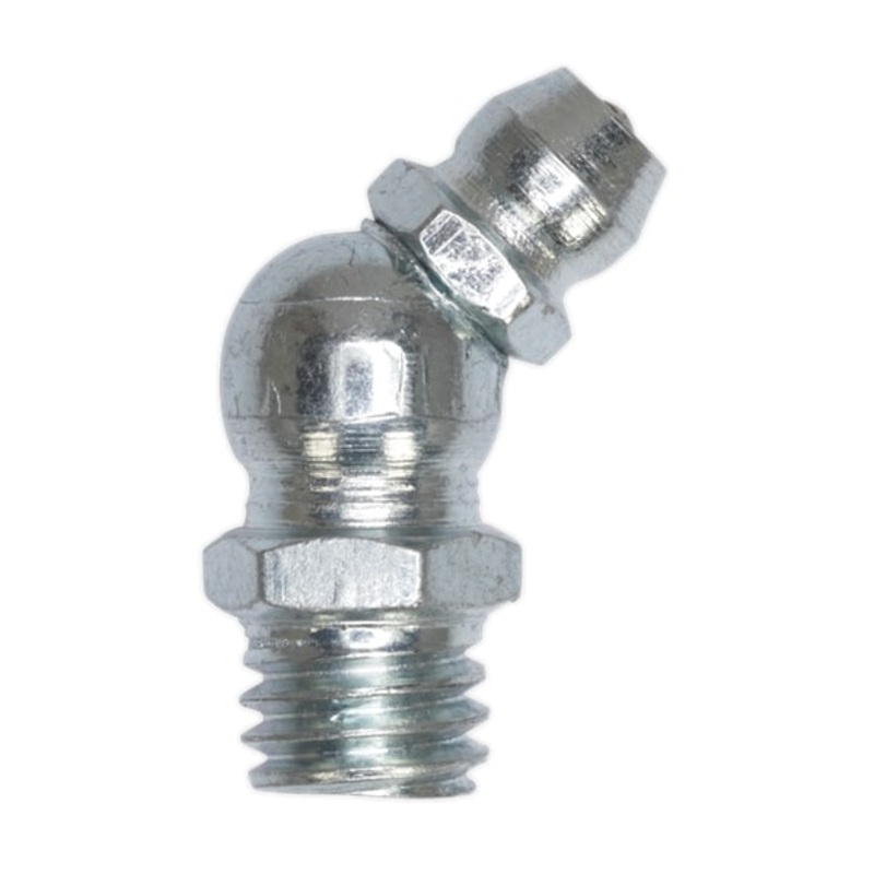 Sealey GNI12 Grease Nipple 45? 1/4BSP Gas Pack of 25
