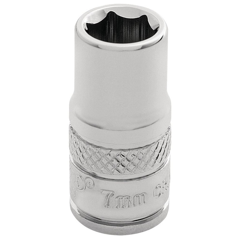 Draper 32487 7mm Hex Socket 1/4 Dr