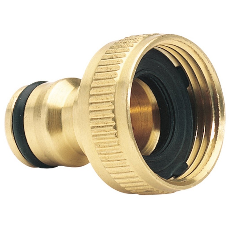 Draper 36198 Brass Garden Hose Tap Connector (3/4)