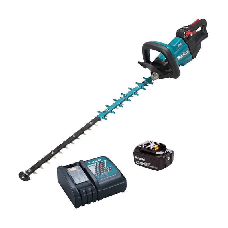 Makita DUH751 Single 18v Brushless Hedgetrimmer 75cm – 1 x 5.0Ah + Charger