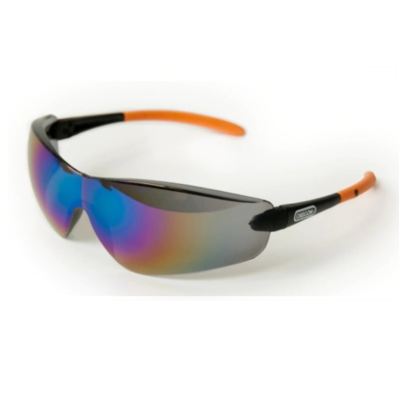 Oregon Q525252 Safety Glasses, (Black Mirror)